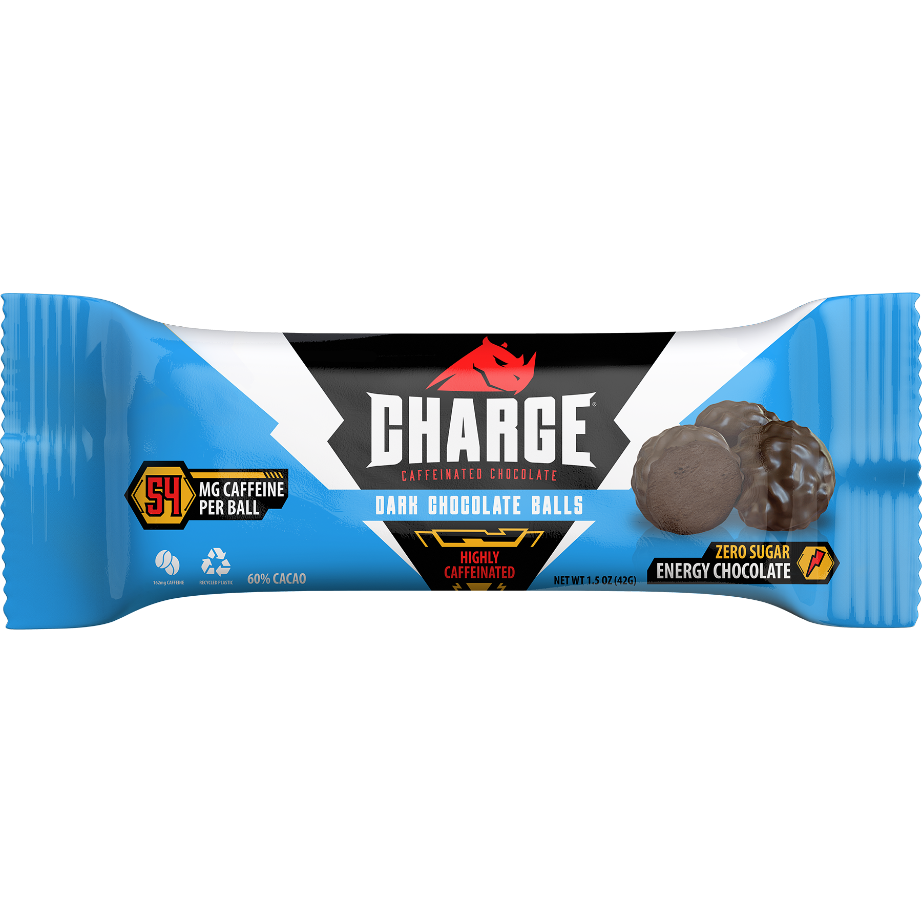 CHARGE DARK CHOCOLATE | TWELVE 3 PACKS - CHARGE CHOCOLATE