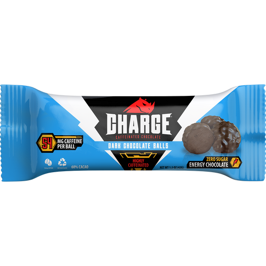 CHARGE DARK CHOCOLATE | TWELVE 3 PACKS - CHARGE CHOCOLATE